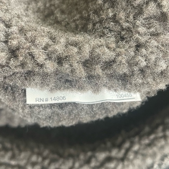 CARHARTT Akron Hat Black/Grey Knit Sherpa Lined Fleece Lined Ear flap - Picture 6 of 6